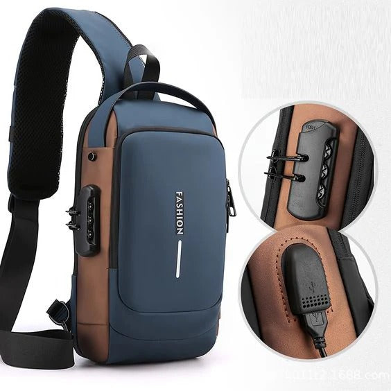 BOLSO, MOCHILA, PECHERA, MORRAL, ANTIRROBO