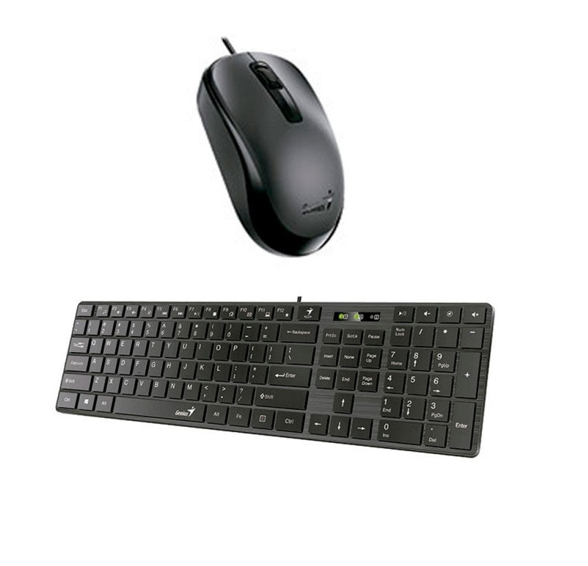 Combo Teclado y Ratón GENIUS C126 Alámbr