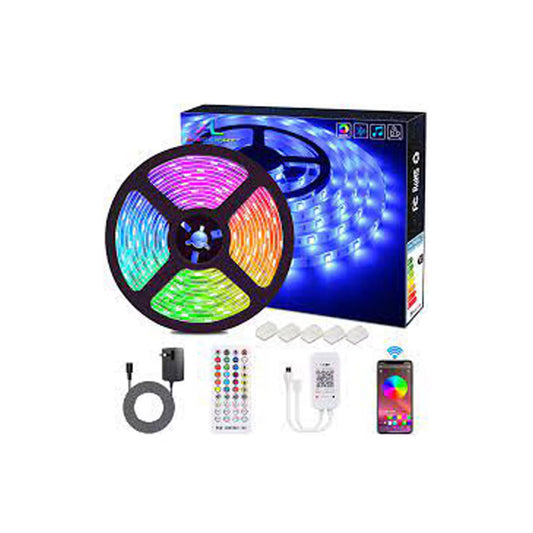 Cinta LED RGB 5m control, bluetooth
