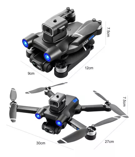 Drone cam HD S136 GPS con sensores
