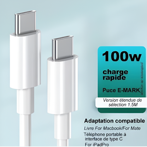Cable Cargador 5 Amp Usb CXC Carga 100w