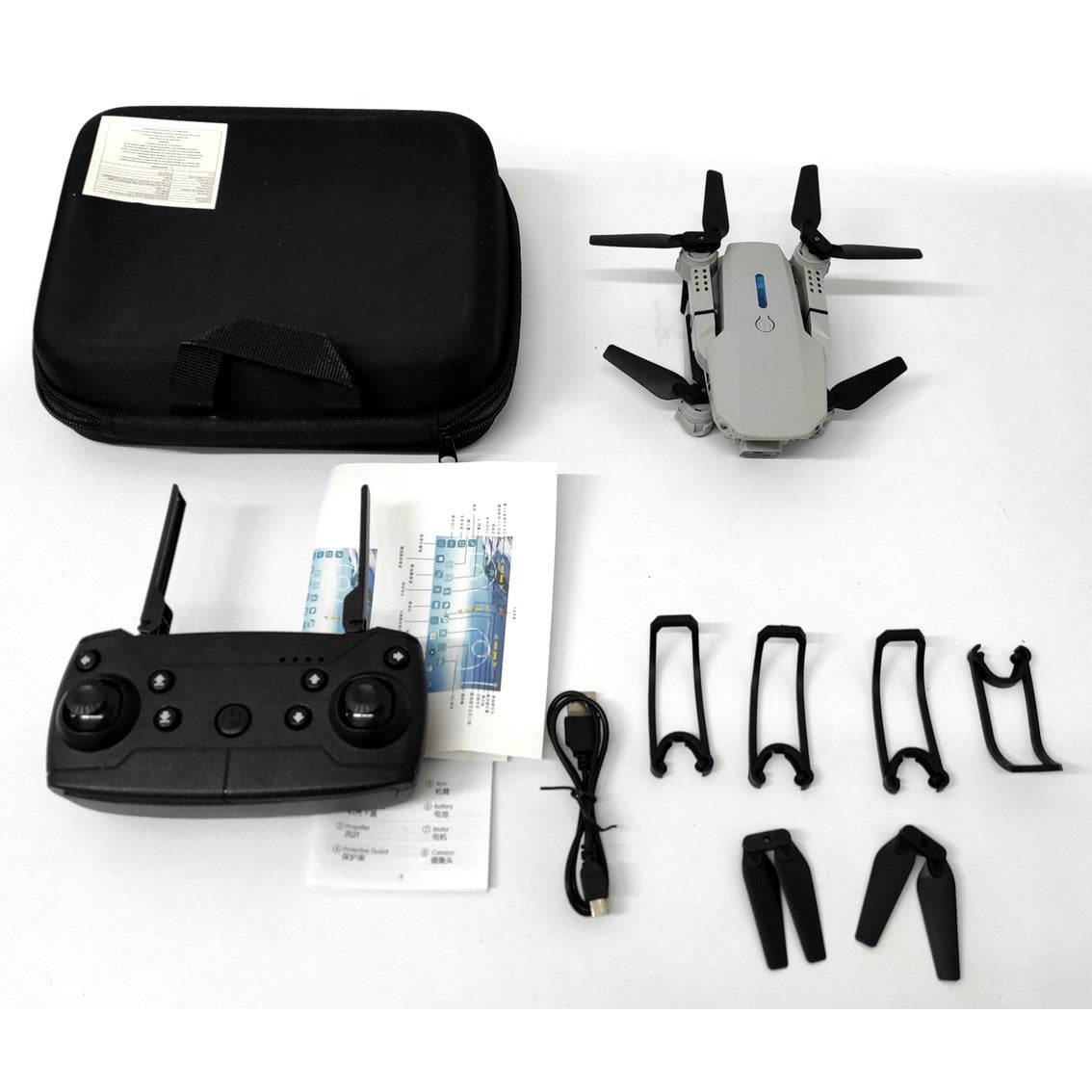 DRONE PRO DOBLE CAMARA, 2 BATERIAS