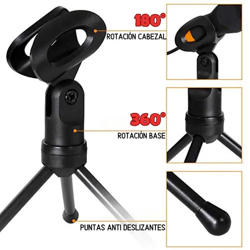 Micrófono condensador para PC SF 666